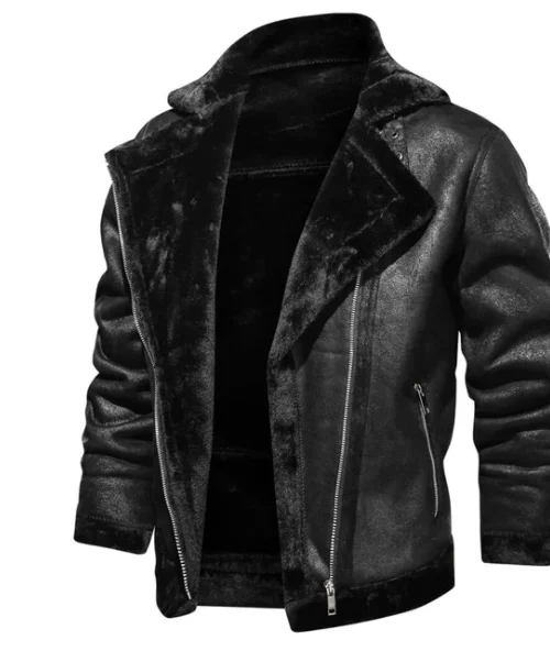 Men’s Aviator Pilot Shearling Jacket