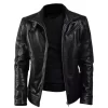 Men’s Legacy Black Leather Motorcycle Jacket