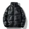 Men Black Puffer Jacket