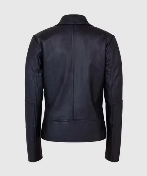 Womens Motorbike Leather Jacket - Image 2