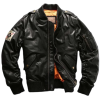 Avirex Ace Of Spades Black Bomber Jacket