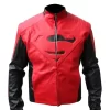 Superman Smallville Red And Black Leather Jacket