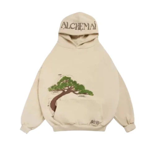 Alchemai Pullover Off White Hoodie