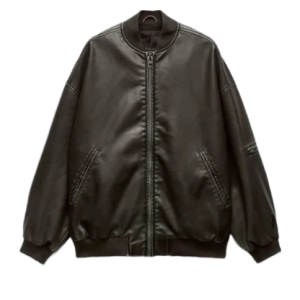 Sofia Richie Oversized Bomber Jacket