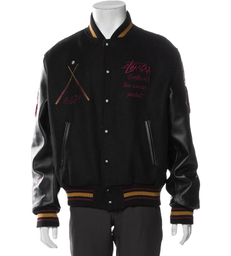Stussy 8 Ball 40th Anniversary IST Varsity Jacket