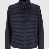 Tracker S01 2024 Justin Hartley Blue Puffer Jacket