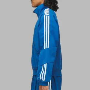 Adidas x Willy Chavarria Blue Track Jacket