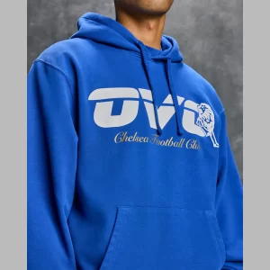 Ovo Chelsea Fc Hoodie Blue