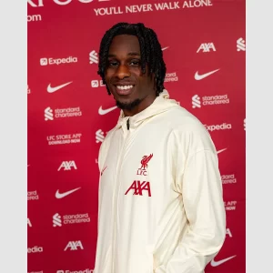 Jeremie Frimpong Nike Liverpool FC Strike Track Jacket