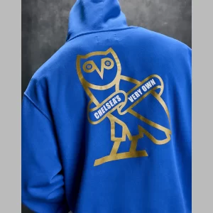Ovo Chelsea Fc Hoodie Blue