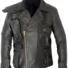 Men’s Tom Hardy Stylish Black Leather Jacket